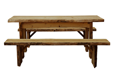 6 Ft. Autumnwood Picnic Table With Detached Wildwood Benches